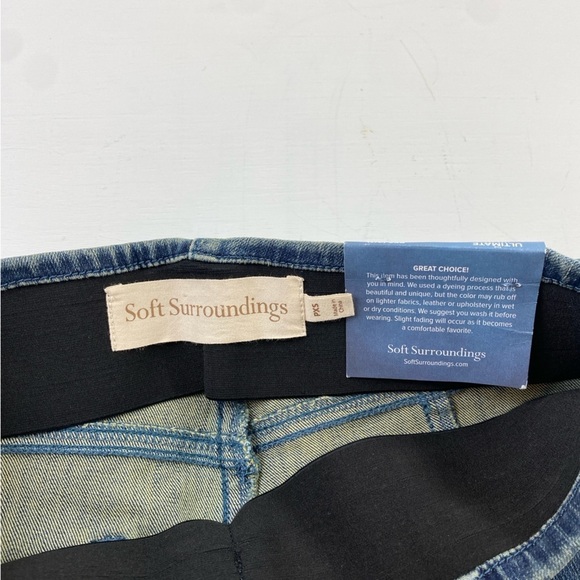 Soft Surroundings The Ultimate Leggings Jeggings Pull On Boot Cut Jeans Sz PXS‎ - Picture 6 of 9